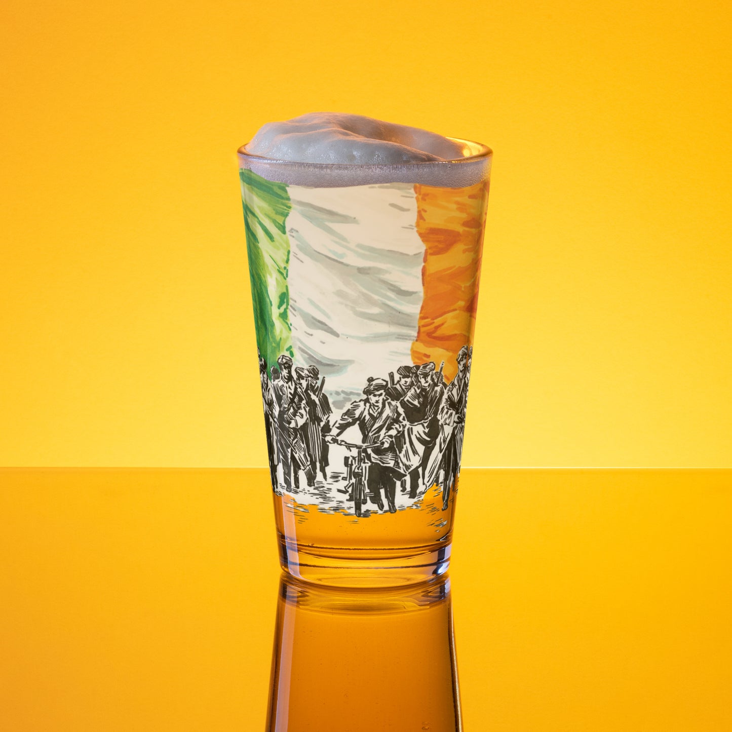 The Flying Column Pint Glass